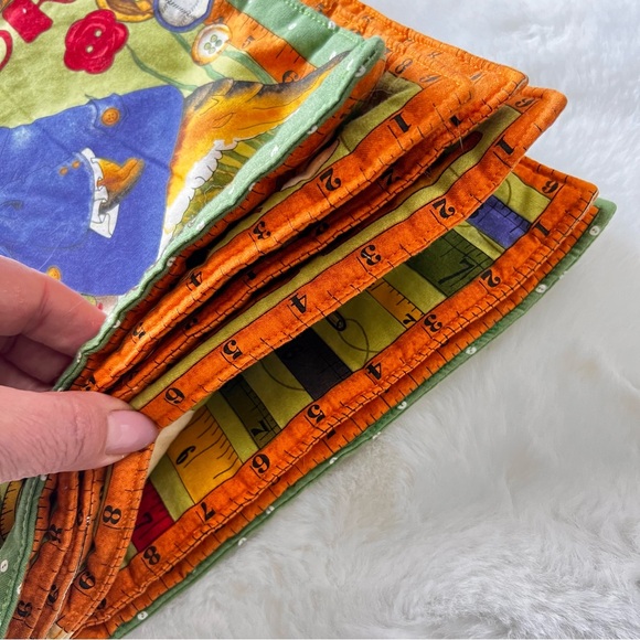 Tiny Tailors fabric sewing book images cotton fabric appliqué fabric panel image - Picture 7 of 7